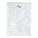 A white paper merchandise bag with black Duro text.