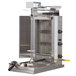 Inoksan PDG 103MN Natural Gas Doner Kebab Machine / Vertical Broiler with Mesh Shield - 20-130 lb. Capacity