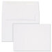 Two white Quality Park envelopes with a redi-strip seal on a white background.