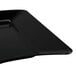 A black rectangular Fineline Wavetrends plastic plate.