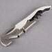 A Franmara Duo-Lever corkscrew with a white enamel handle and silver metal accents.
