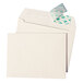 Quality Park 10742 #10 4 1/2 inch x 6 1/4 inch White Greeting Card / Invitation Envelope with Redi-Strip Seal - 50/Box