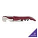 Pulltap's Original Waiter's Corkscrew with a burgundy handle and silver accents.