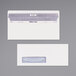 Quality Park 67418 Reveal N Seal #10 4 1/8 inch x 9 1/2 inch White Business Envelope with Window / Self Adhesive Seal - 500/Box