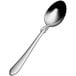 A Bon Chef stainless steel teaspoon with a silver handle.