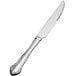 A Bon Chef stainless steel dinner knife with a solid handle.