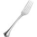 A Bon Chef stainless steel dinner fork with a silver handle.