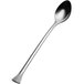 A Bon Chef stainless steel iced tea spoon with a silver handle.