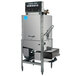 A CMA Dishmachines commercial dishwasher with a stainless steel cabinet.