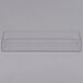 A clear plastic drawer for a bread box.