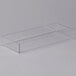A clear plastic drawer for a Cal-Mil bread box.