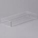A clear plastic drawer for a Cal-Mil Pullman Loaf Bread Box.