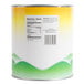 A white #10 can of Stratford Farms apple jelly with a green and yellow label.