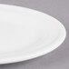 An Alpine White porcelain platter with a rim.