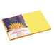 SunWorks 8407 12 inch x 18 inch Yellow Pack of 58# Construction Paper - 50/Sheets