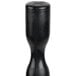 A black wooden Franmara muddler with a ridged head.