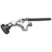 A Fisher utility spray valve with long metal squeeze lever and black handle.