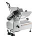 A close-up of the Hobart Centerline medium-duty automatic meat slicer.