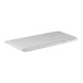 A white rectangular Camshelving® shelf kit with 1 solid and 3 vented shelves.
