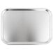 A Vollrath stainless steel rectangular tray.