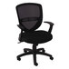OIF VS4717 Black Mesh Mid-Back Swivel / Tilt Task Chair with Arms