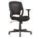 OIF EM4817 Black Mesh Swivel / Tilt Task Chair with Arms