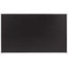 Aarco DC4872B 48 inch x 72 inch Black Satin Anodized Aluminum Frame Slate Composition Chalkboard