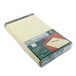 A pack of yellow wide ruled writing pads.