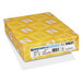 Neenah 04631 Classic Crest 8 1/2 inch x 11 inch Solar White Ream of 24# Copy Paper - 500/Sheets