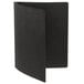 A black rectangular Oxford report cover.