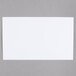 Oxford OXF 30 3 inch x 5 inch White Unruled Index Card - 100/Pack