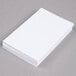 A stack of Oxford white index cards.