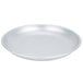 An aluminum tray with white background.