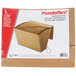 A brown Pendaflex letter size file folder with A-Z indexing and cord closure.