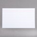 Oxford OXF 31 3 inch x 5 inch White Ruled Index Card - 100/Pack