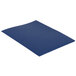 A blue rectangular Oxford paper folder on a white background.