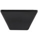 An American Metalcraft black square melamine sauce cup.