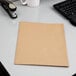 An Oxford Earthwise natural paper folder on a desk.