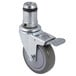 A Vulcan swivel stem caster with a metal wheel.