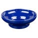 A Thunder Group cobalt blue melamine salsa bowl on a white background.