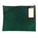 MMF Industries 2341814N02 18 inch x 14 inch Dark Green Nylon Cash Transit Bag
