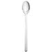 A silver Walco 18/10 stainless steel iced tea spoon with a long handle.