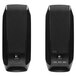 A pair of black Logitech S150 digital speakers.