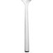 A spoon with a clear handle.