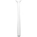 A Walco stainless steel dinner fork with a white handle.