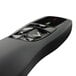 A close up of a Logitech wireless presenter with a black button.