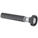 A black and chrome Fisher Ultra Spray pre-rinse spray head and handle.