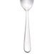 A silver Walco demitasse spoon.