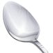 A close-up of a Walco stainless steel dessert spoon with a silver handle.