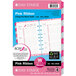 Day-Timer 14210 Pink Ribbon 5 1/2 inch x 8 1/2 inch Two-Pages-Per-Week 2019 Organizer Refill